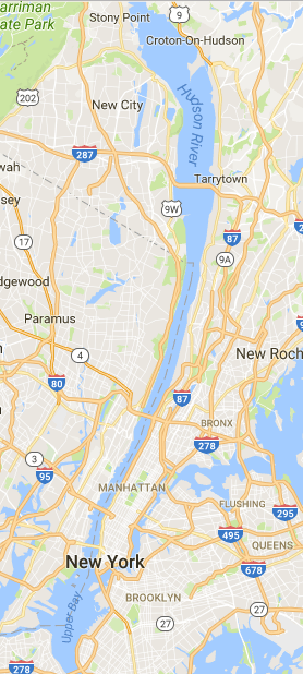 map of Hudson New York 